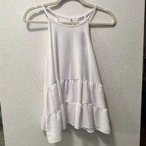 Vestique White Tank - size small